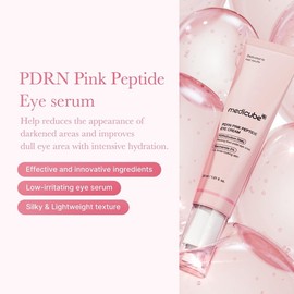 Sérum para ojos Medicube, ADN de salmón, PDRN y péptidos rosas, 30 ml