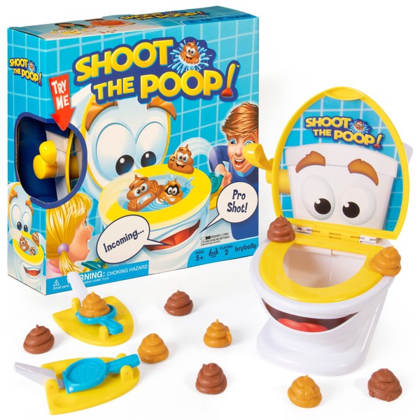 Brybelly The Original Shoot The Poop - Funny Family Game