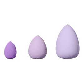 e.l.f. Trío de esponjas de cutis, juego de esponjas de maquillaje suaves multiusos de 3 tamaños para una aplicación versátil, sin látex, vegano y sin 
