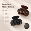 Hair Clips Claw Clips for Women, Medium Matte 2-Pack