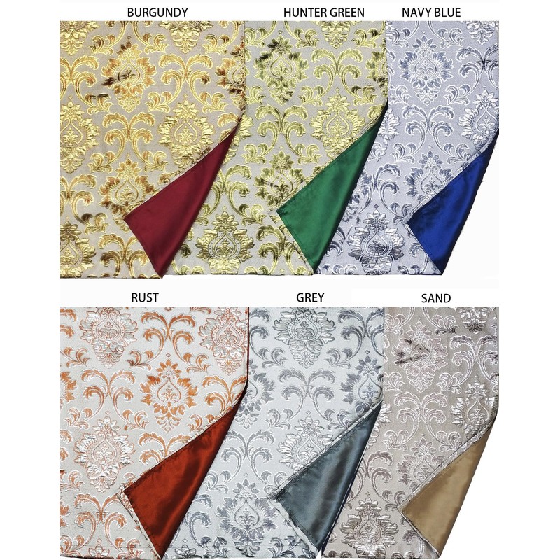 GOHD Samba Star. Jacquard Window Curtain Panel Drape with Attached