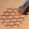 Leather Stamping Tool Dragon Scale Stamp Professional 304 Stainless Steel