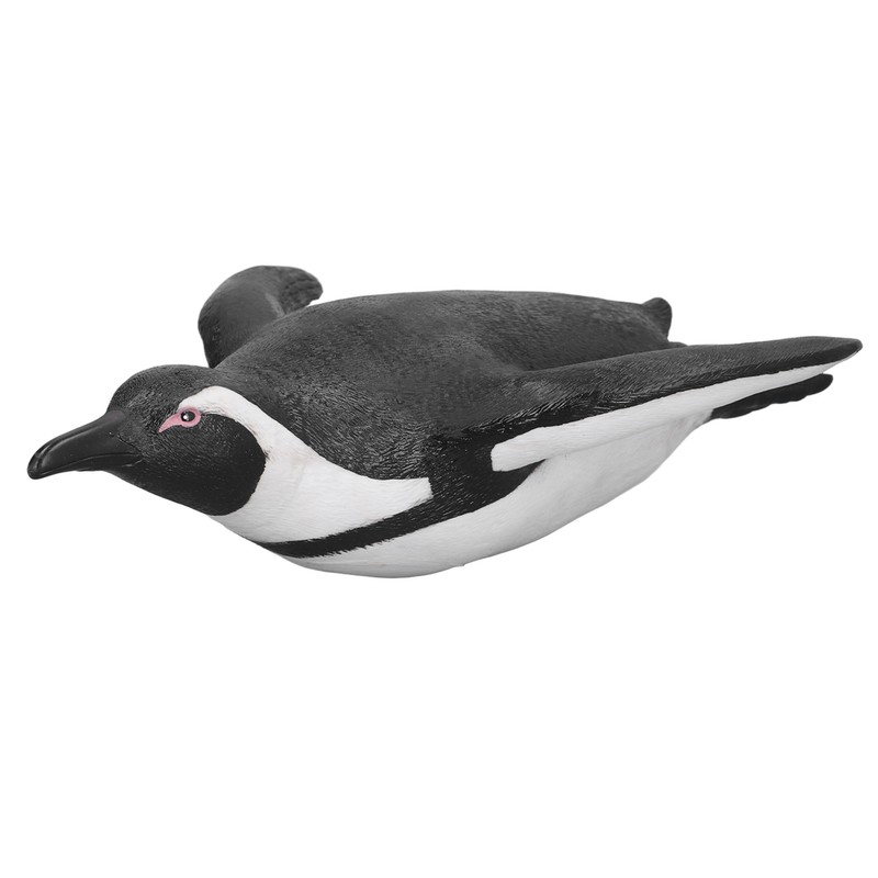 Penguin Model Simulation Soft Rubber Sliding Penguin Model Marine Animal