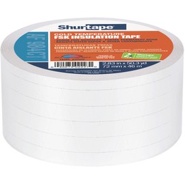 Shurtape AF 984CT Cold Temperature Foil/Scrim/Kraft Tape, 72mm x 46m, Silver, 1 Roll (232036)