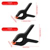 10 Pieces Large Nylon Spring Clamps, 6 Inch and 4