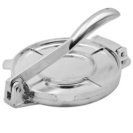 Commercial 8" Chrome Heavy Duty Tortilla Press, Each