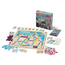 Board Game Ticket to Ride San Francisco