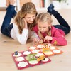 60PC Race Car Track Builder Building Blocks Playset Reversible Racing