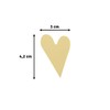 Vaessen Creative Craft Punch Heart - 3 x 4.2 cm
