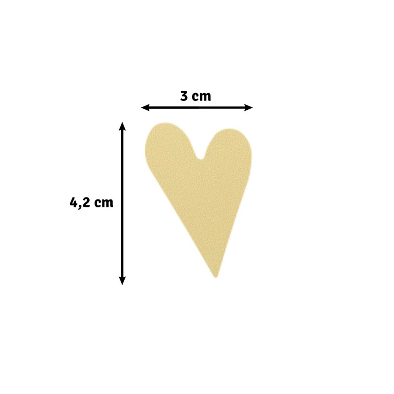 Vaessen Creative Craft Punch Heart - 3 x 4.2 cm