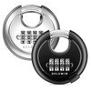 DELSWIN 4-Digit Disc Combination Lock Outdoor - Heavy Duty Combination
