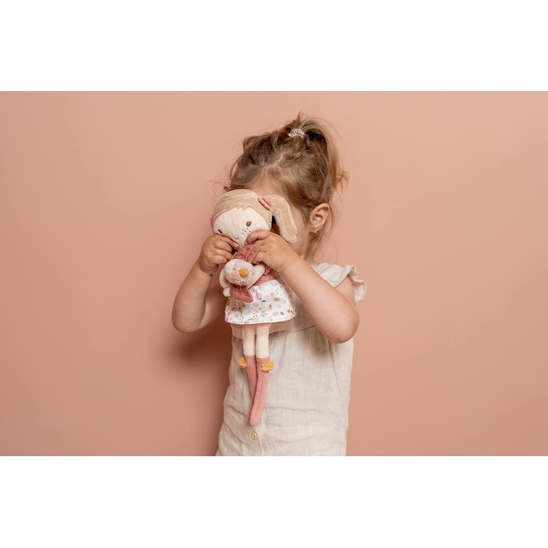 Little Dutch 4536 Rag Doll Cuddly Doll Anna with Bird