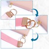 100 PCS Key Fob Hardware, 1 Inch Keychain Hardware with