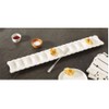 Mud Pie Deviled Egg Tray Set with Fork Serving Dish,