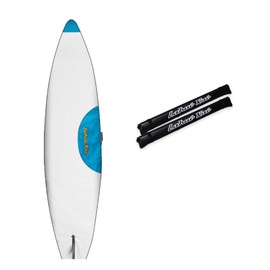 Lahui Kai Stand Up Paddle Board SUP Touring Bag – 12’6" or 14’ Bag - Cover, Carrying Case, Storage – Extra Thick Padding, Shoulder Strap, Handle, Coffin Style Bag- (2’ 6” Lahui Kai Bag and Rack Pads)