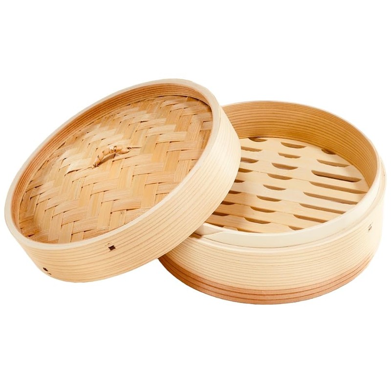 Cedar Chinese Seiro, 7.1 inches (18 cm), Lid Included, 2