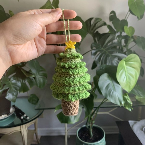 Handmade Crochet Handmade Christmas Tree Ornament MADE TO ORDER Read