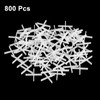 uxcell 800Pcs Tile Spacers, 1mm 1/32" Cross Shape Wall Floor