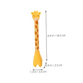 jojofuny 1set Cute Giraffe Writing Pens Ergonomic for Students Lightweight and Compact Design for Office Home and Crafting Activities 12pcs