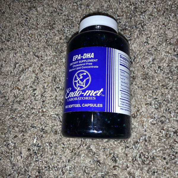 Endo-met EPA-DHA Multi Vitamin Mineral Supplement 180 GELTABS SEALED 3/23