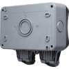 BG ELECTRICAL OUTDOOR SWITCHED SOCKET 2G DP 13A
