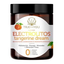 Electrolitos sin Azcar, Hidratacin en Polvo, Adicionado con Calcio, Zinc y Potasio. Keto, Paleo y Vegano, Sabor Mandarina.                            