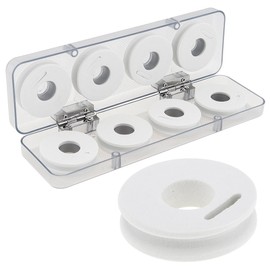 OriGlam 8pcs Fishing Foam Spools Foam Reels Fishing Wire Winder, Fishing Line Board Fishing Line Spools for Storage Organizer Accessories for Fishing Line