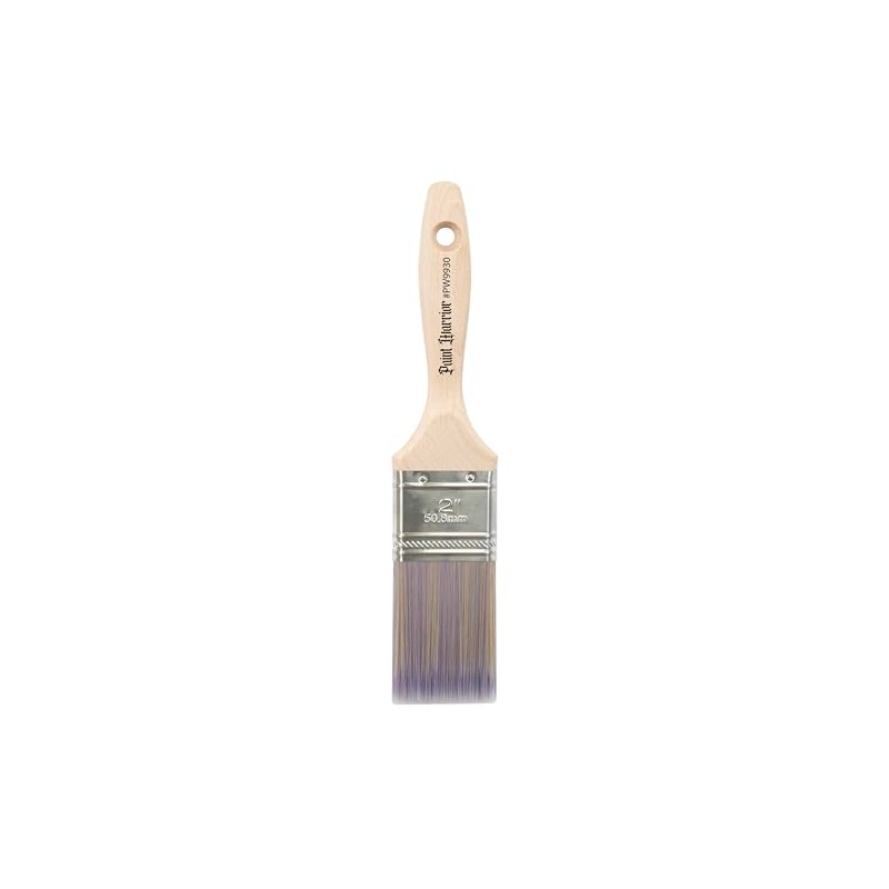 PAINT WARRIOR FLAT BEAVER TAIL HANDLE 2" GENESIS PAINT BRUSH