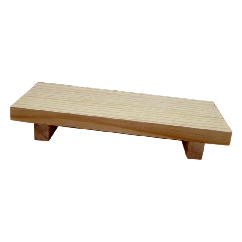 B Baosity Wood Pedestal Stand Wooden Riser Stand Multipurpose Soap