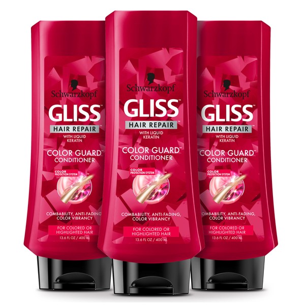 GLISS Hair Repair Conditioner, Color Guard for Colored or Highlighted