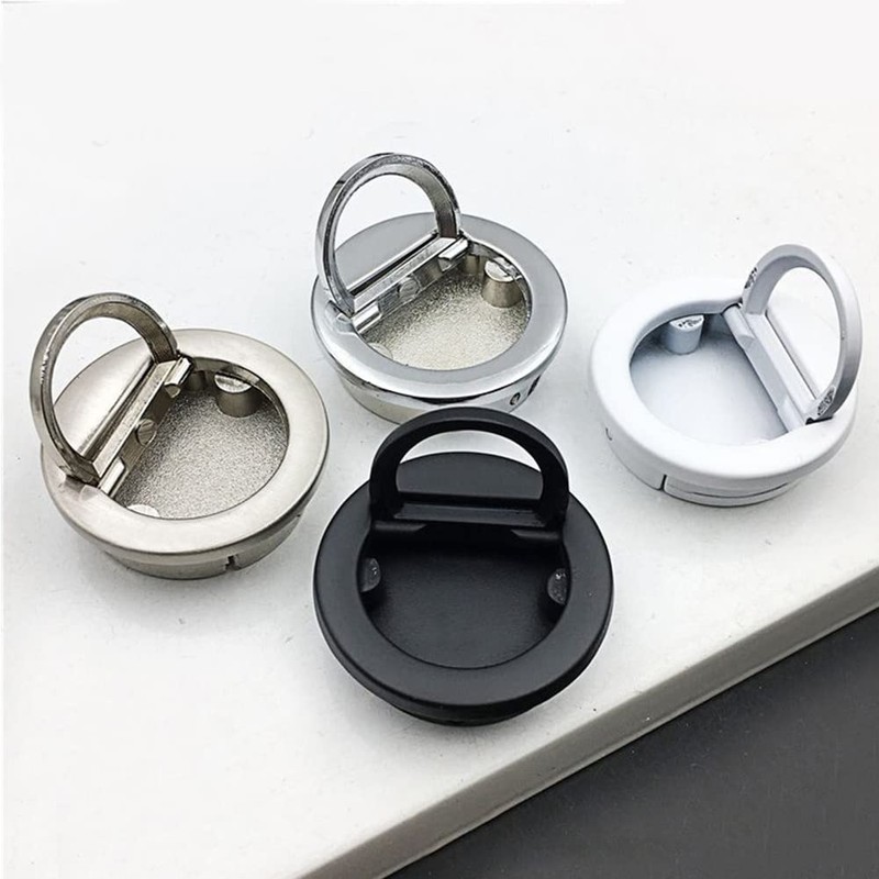 FEEIMOL Pack of 4 Tatami Hidden Handles Embedded Pull Ring