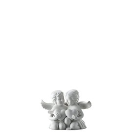 Rosenthal Couple of Angels with Heart Matt White 8 cm