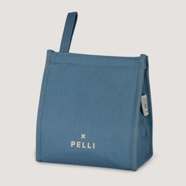 Pelli Mini Break Children's Insulated Lunch Bag, Dusty Blue