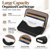 PU Leather Card Holder for Business & Credit Cards –