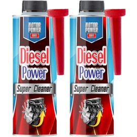 Diesel Power Fuel System Cleaner Common Rail Treatment, Lubricant DPF Cleaner 2X Bottle, Diesel Additive