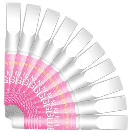 10 PCS Nail Glue for Acrylic Nails,Quick Nail Repair,Nail Glue for Fake Nails Broken Nails Repair
