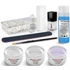 EuBeCos UV Gel Starter Set Plus Bonding Gel Builder Gel