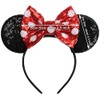 Mouse Ears Bow Headbands for Kids Girls Women