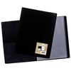 eco-eco A4 100% Recycled 20 Pocket Black Flexible Cover Portfolio