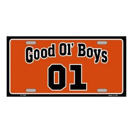 Smart Blonde Good Ol Boys Dukes Of Hazzard Novelty License Plate Tag Sign
