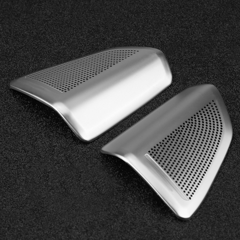 1 Pair of Car Door Stereo Audio Speaker Decoration Cover