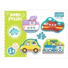 Trefl 36075 Transport Vehicles 2 Pieces, 4 Sets, Baby Classic,