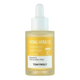 Tonymoly Vital Vita 12 ampoule con vitamina C, luminosidad y firmeza piel seca-grasa