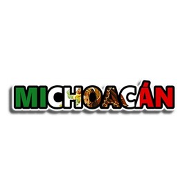 Kramer sticker's shop Mexico Michoacan (15 х 3.5)Inch Sticker for Car Vinyl Decal Window Truck Window Car Bumper Sticker Laptop Decal Motorcycle Helmet