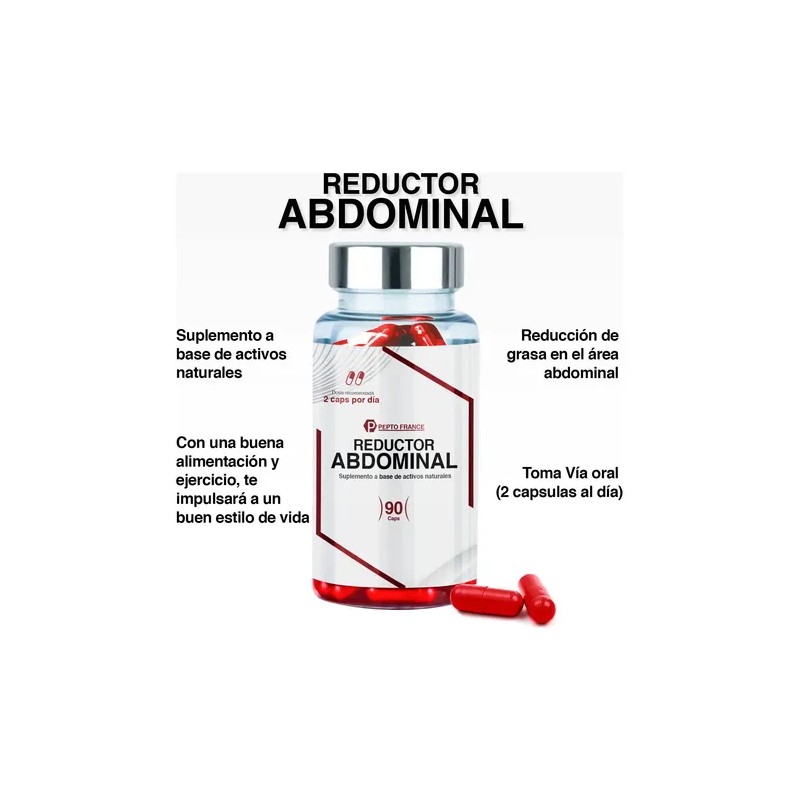 Kit Suplementos Glúteo Peptona Reductor Abdominal Cápsula