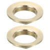 uxcell G3/4 Pipe Fitting Hex Flange Lock Nut Locknut Female