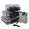 Dr.Fish Fly Fishing Box Flies Case Jig Box Waterproof Lightweight