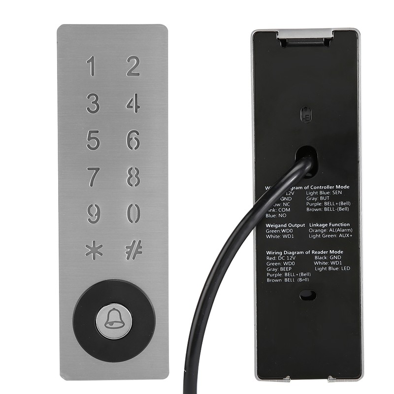 R372 Metal Waterproof Home Wiegand Card Password Door Entry Access
