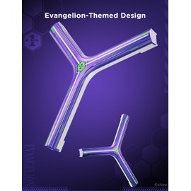 Govee Govee x Evangelion Glide Y Lights, RGBIC Gaming Wall Lights, Smart Wi-Fi Gaming Lights with Music Sync, Work with Alexa and Google Assistant, DIY and Timer Feature, 5 Pack for Gaming Room