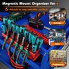 ULIBERMAGNET Magnetic Screwdriver Holder,Heavy Duty Pliers Metal Organizer Rack,Wall Mount